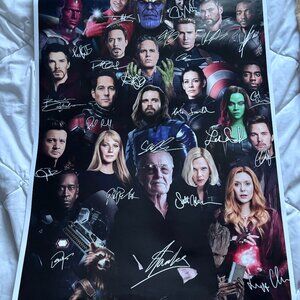 Marvel Infinity War End Game Poster